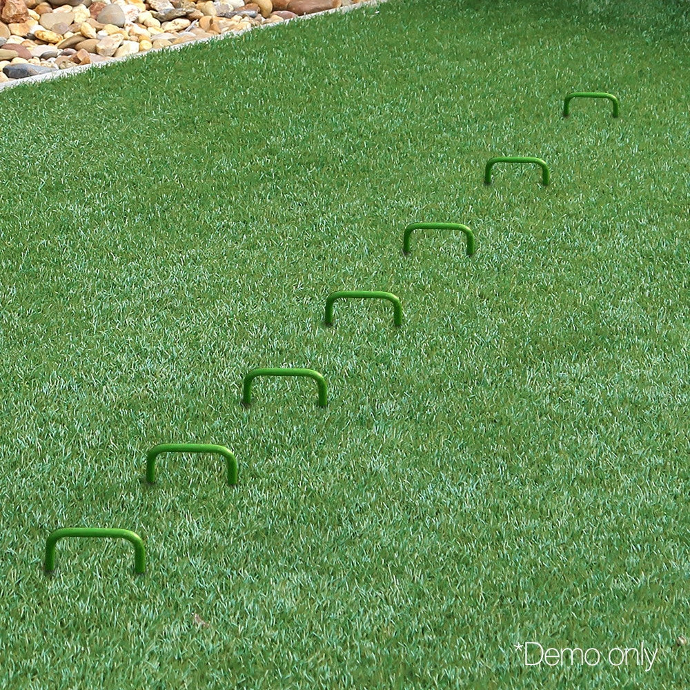 Prime Turf Artificial Grass Synthetic Pins 100pcs Turf Pegs Heavy Duty Weed Mat Stakes Landscape AR-GRASS-PINS-100
