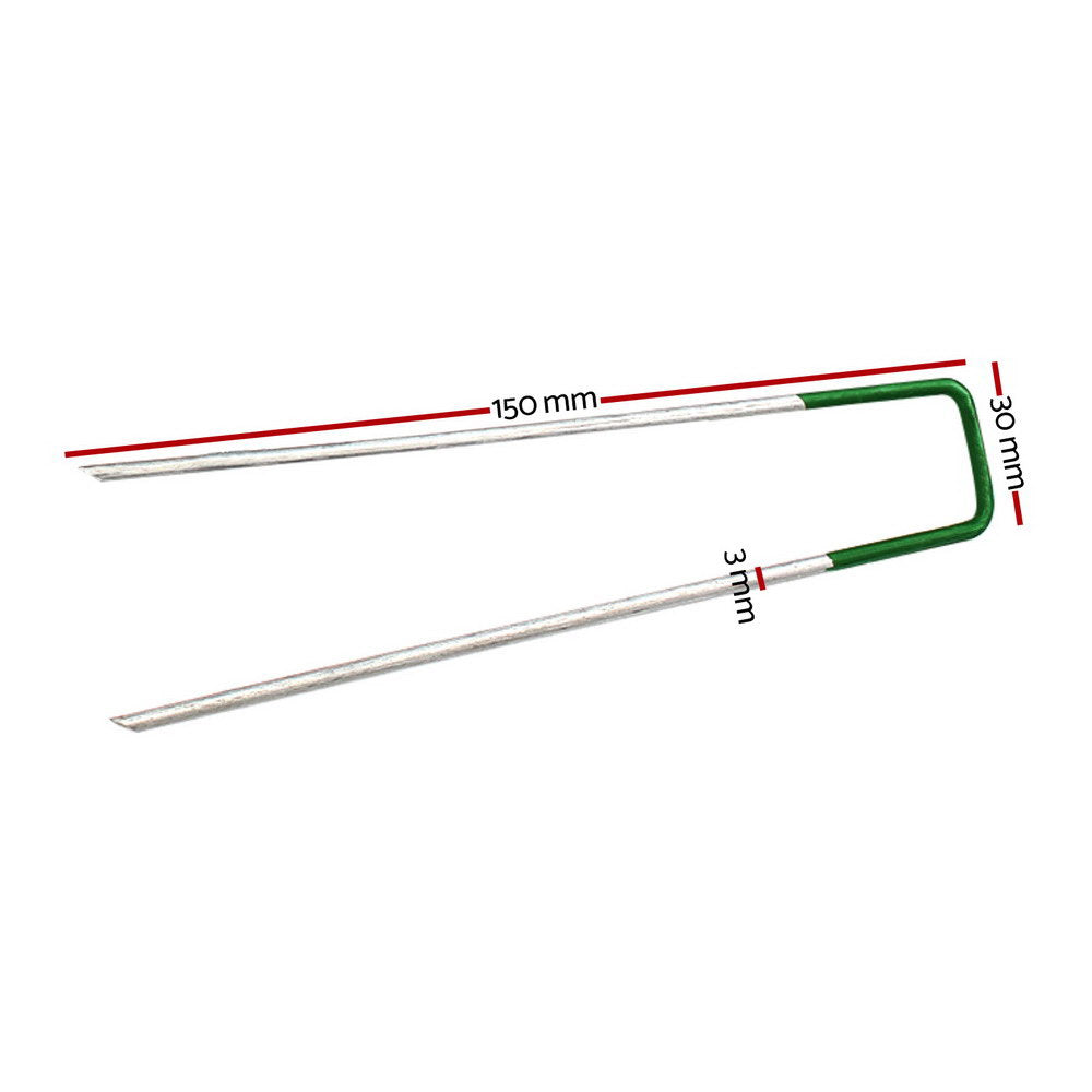 Prime Turf Artificial Grass 50pcs Synthetic Pins Fake Lawn Turf Weed Mat Pegs Joining Tape AR-GRASS-PINS-50