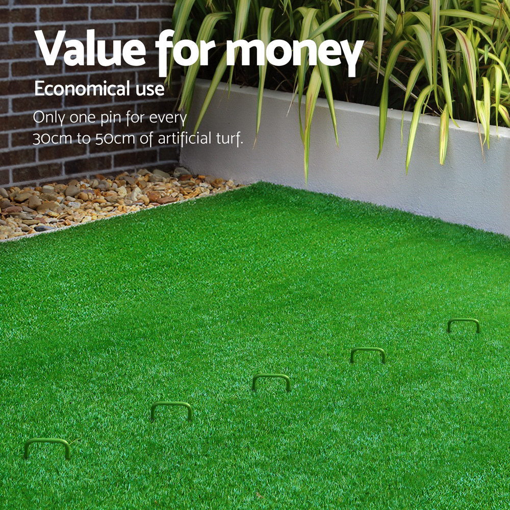 Prime Turf Artificial Grass 50pcs Synthetic Pins Fake Lawn Turf Weed Mat Pegs Joining Tape AR-GRASS-PINS-50