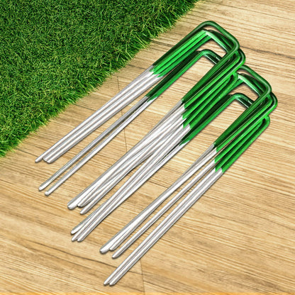 Prime Turf Artificial Grass 50pcs Synthetic Pins Fake Lawn Turf Weed Mat Pegs Joining Tape AR-GRASS-PINS-50