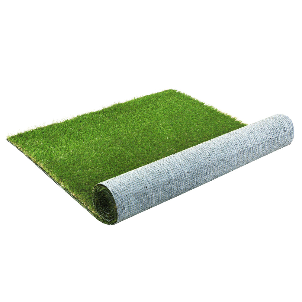 Primeturf 30mm 1mx20m Artificial Grass Synthetic Fake Lawn Turf Plastic Plant 4-coloured AR-GRASS-SILK-30-120