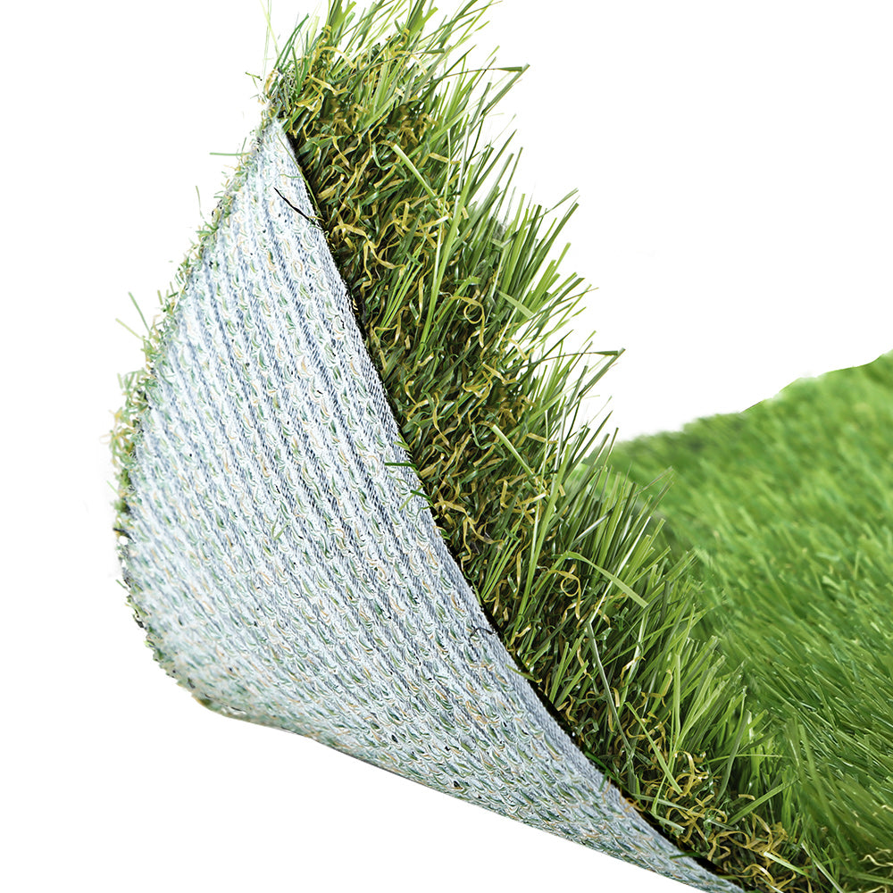 Primeturf 30mm 1mx20m Artificial Grass Synthetic Fake Lawn Turf Plastic Plant 4-coloured AR-GRASS-SILK-30-120