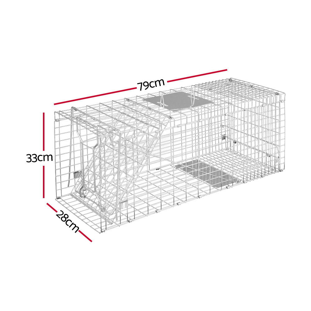 Gardeon Animal Trap Cage Possum 79x28cm AT-CAGE-7928
