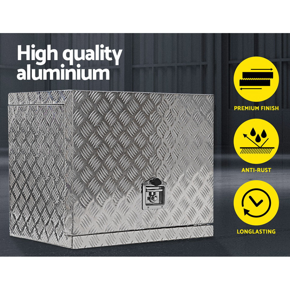 Giantz Aluminium Ute Tool Box Storage Toolbox Generator Truck Trailer Lock ATB-GT-75-50