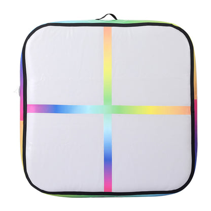 Everfit 1m Air Track Mat Inflatable Gymnastics Tumbling Mat Colourful ATM-1-1-02M-MC