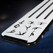 Everfit 3M Air Track Gymnastics Tumbling Mat Exercise Cheerleading Unique Black ATM-3-1-01M-BK
