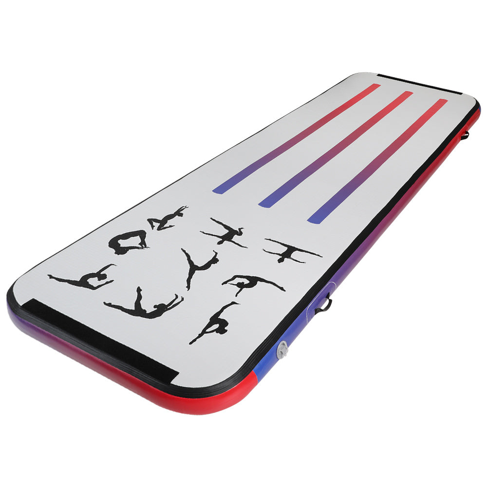 Everfit 3M Air Track Gymnastics Tumbling Mat Exercise Cheerleading Unique Style ATM-3-1-01M-PP
