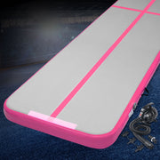 Everfit 4X1M Airtrack Inflatable Air Track Tumbling Mat W/Pump Floor Gymnastics ATM-4-1-01M-PK-AP
