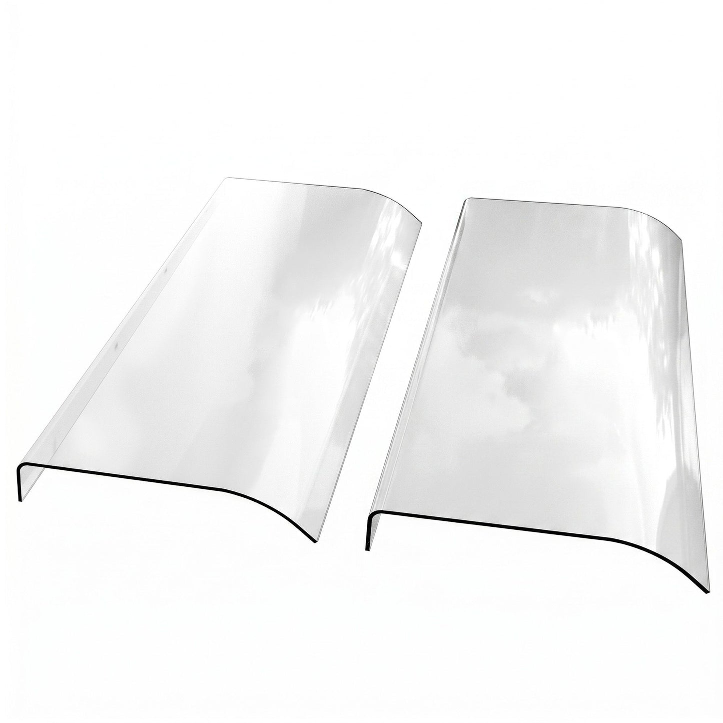 Instahut Window Door Awning 0.4mx2m Transparent AWN-04X2-CLR