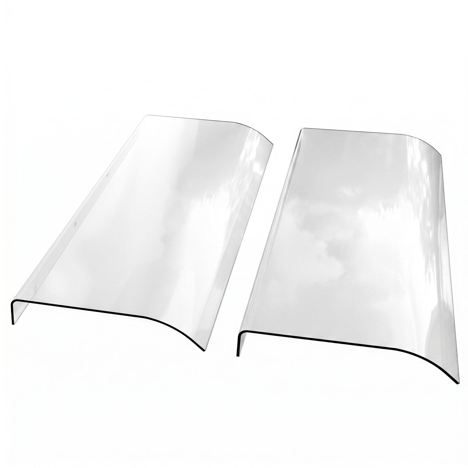 Instahut Window Door Awning 0.4mx2m Transparent AWN-04X2-CLR