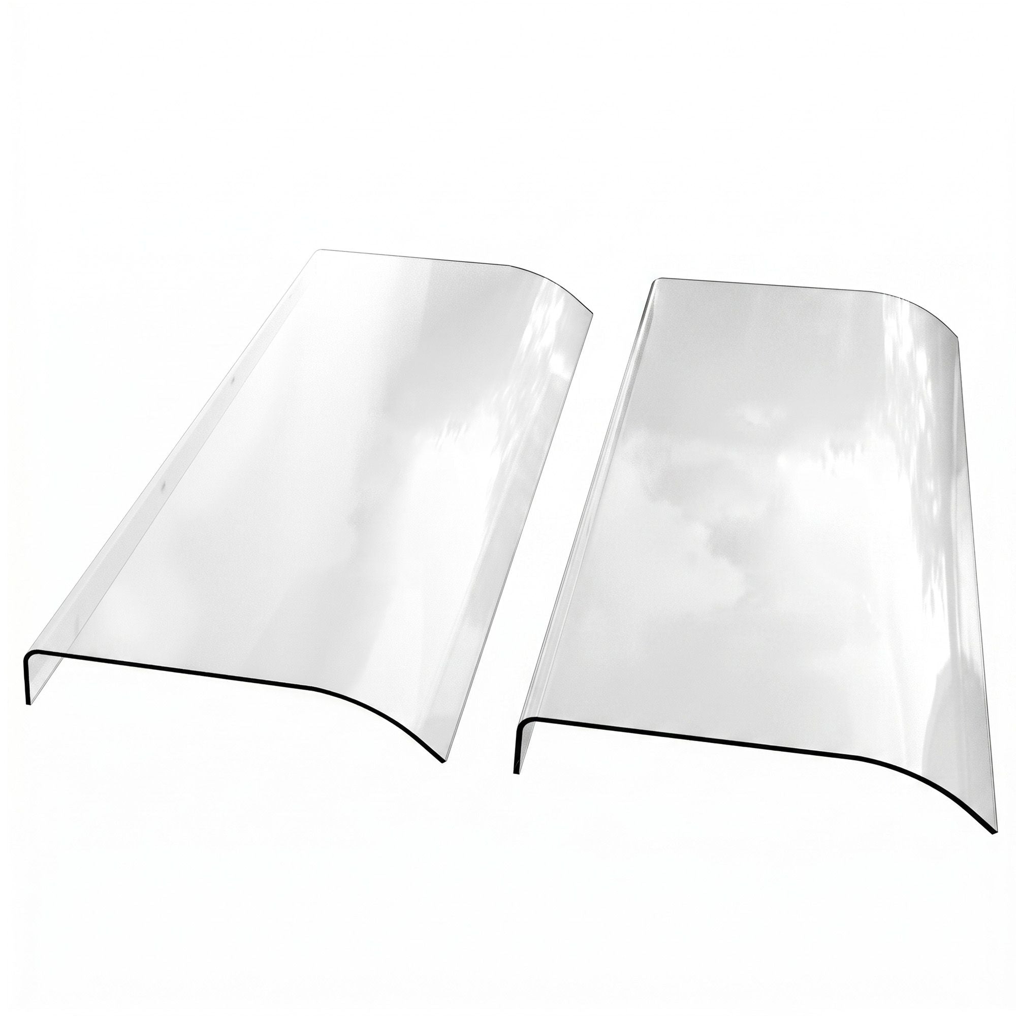 Instahut Window Door Awning 0.4mx2m Transparent AWN-04X2-CLR