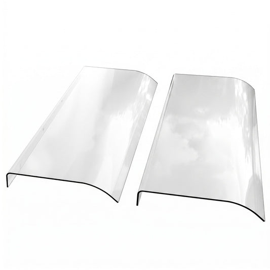 Instahut Window Door Awning 0.4mx2m Transparent AWN-04X2-CLR
