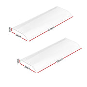Instahut Window Door Awning 0.4mx2m Transparent AWN-04X2-CLR