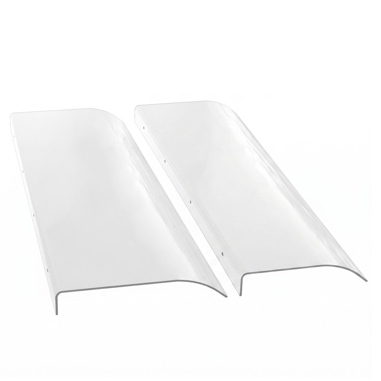 Instahut Window Door Awning 0.4mx2m Transparent AWN-04X2-CLR