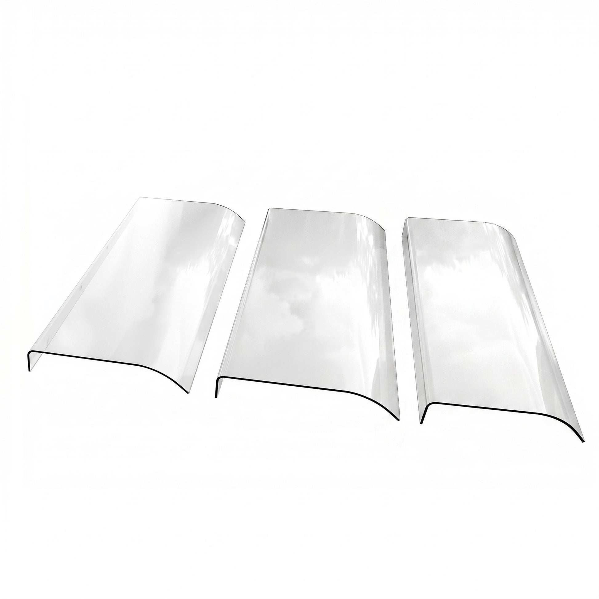 Instahut Window Door Awning 0.4mx3m Transparent AWN-04X3-CLR