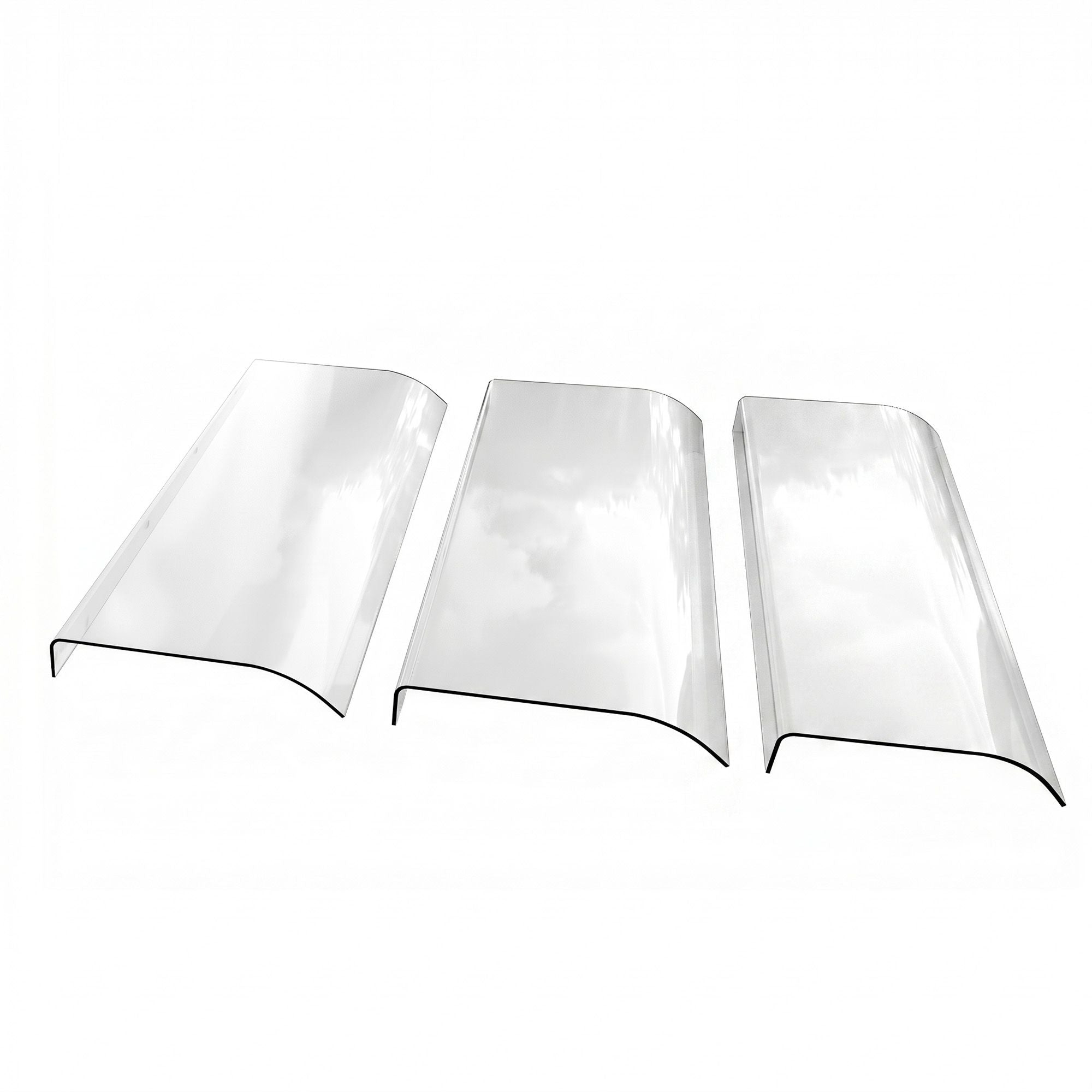 Instahut Window Door Awning 0.4mx3m Transparent AWN-04X3-CLR