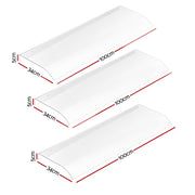 Instahut Window Door Awning 0.4mx3m Transparent AWN-04X3-CLR
