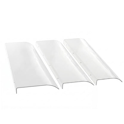 Instahut Window Door Awning 0.4mx3m Transparent AWN-04X3-CLR