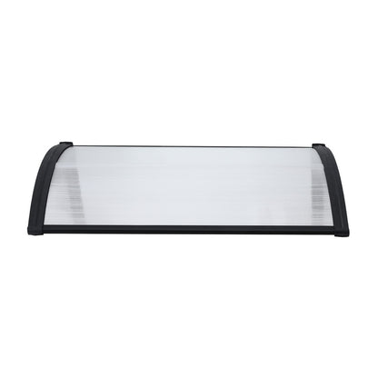 Instahut Window Door Awning 0.8mx1m Transparent AWN-08X1-CLR