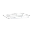 Instahut Window Door Awning Canopy 1mx1m Transparent Solid Sheet Aluminum Frame AWN-B-1X1-SLD-ALU-CLR