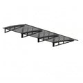 Instahut Window Door Awning Canopy 1m x 3m Grey Solid Sheet Metal Frame AWN-B-1X3-SLD-METAL-GR