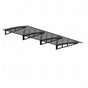 Instahut Window Door Awning Canopy 1m x 3m Grey Solid Sheet Metal Frame AWN-B-1X3-SLD-METAL-GR