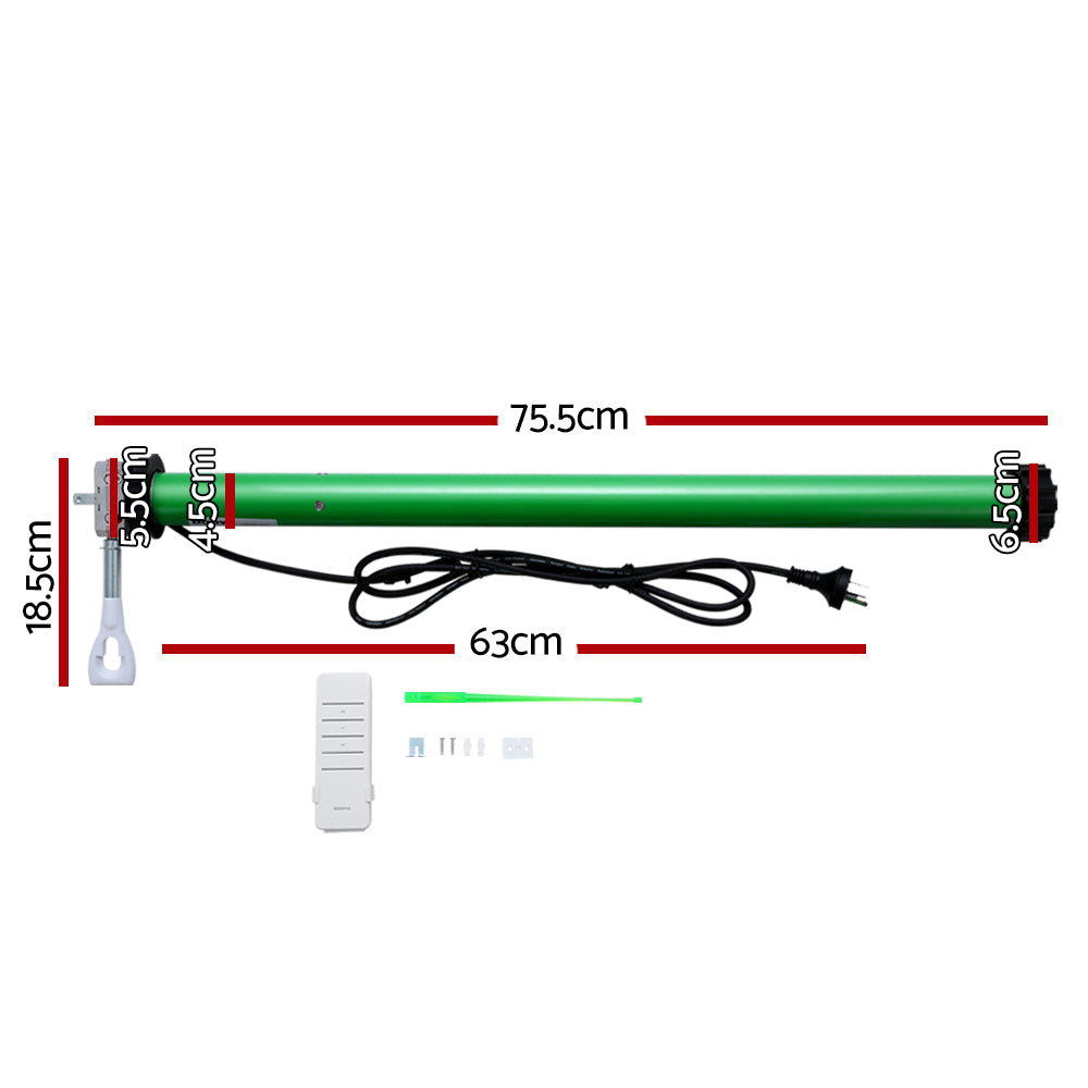 Instahut 230V Folding Arm Awning Replacement Motor with remote 40NM AWN-B-ARM-REMOTE