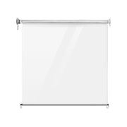 Instahut Outdoor Blinds Transparent Roll Down Awning Window Shade 1.4X2.4M AWN-B-DOWN-PVC-14