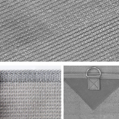Caravan Privacy Screen Roll Out Awning 2.1x1.8M Sun Shade Pop Top End Wall Grey AWN-CV-B-SS-POP