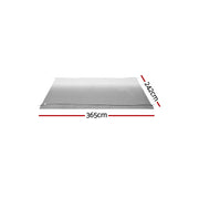 Weisshorn 13ft Caravan Awning RV Replacement Fabric 3.65M x 2.42M AWN-CV-TOP-37-GY