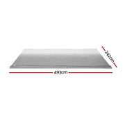 Weisshorn 17ft Caravan Awning RV Replacement Fabric 4.93M x 2.42M AWN-CV-TOP-49-GY