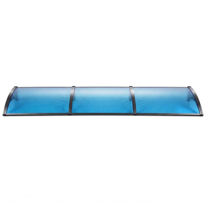 Instahut Window Door Awning 1mx3m Blue AWN-PC6-1X3-BL