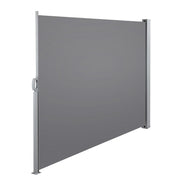 Instahut Retractable Side Awning Shade 1.8 x 3m - Grey AWN-SIDE-FC-180-GREY