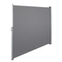Instahut Retractable Side Awning Shade 1.8 x 3m - Grey AWN-SIDE-FC-180-GREY