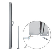 Instahut Retractable Side Awning Shade 1.8 x 3m - Grey AWN-SIDE-FC-180-GREY