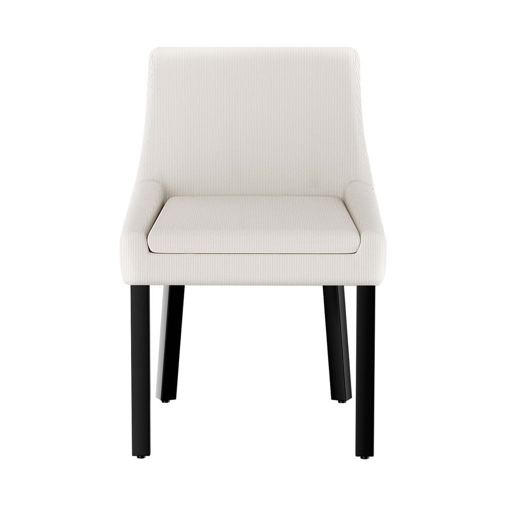 Artiss Dining Chairs Set of 4 Corduroy Wooden Beige BA-K-DIN-01-FA-BGX4