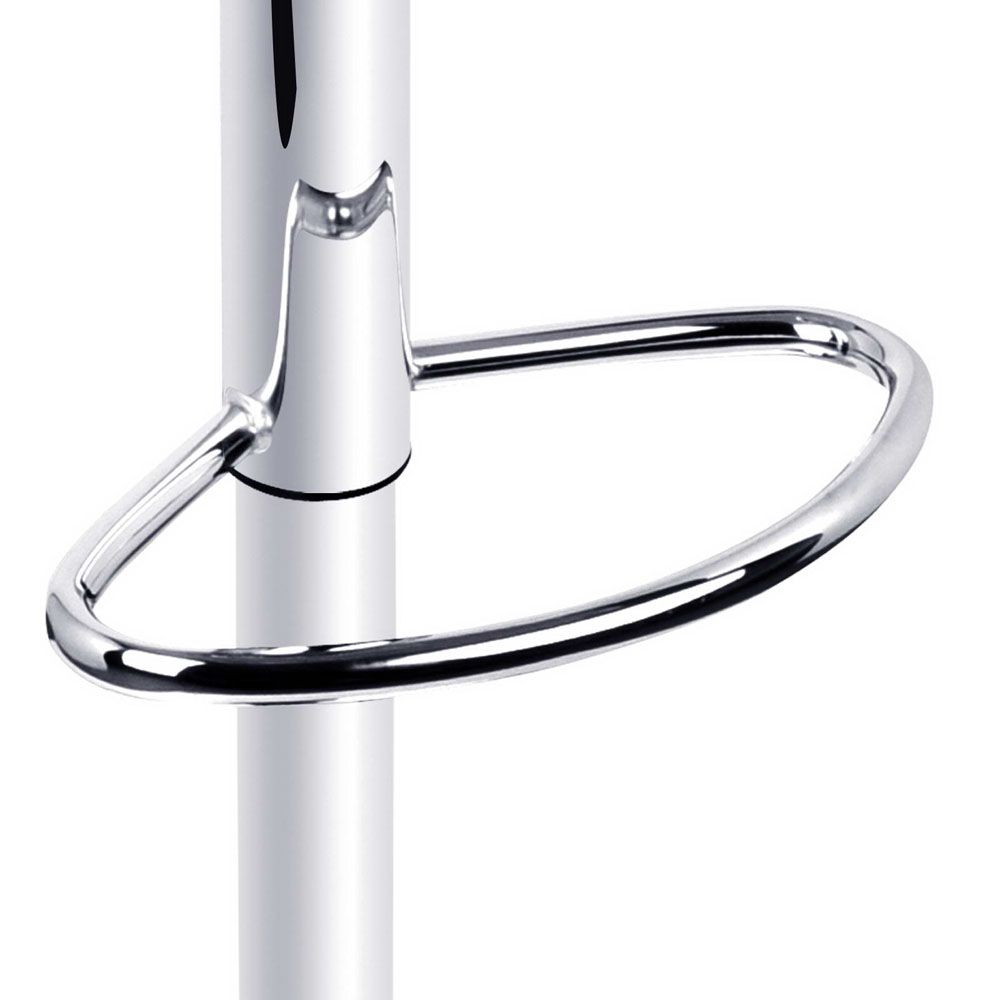 Artiss 2x Bar Stools Gas Lift Leather Padded White BA-TW-4059-WHX2