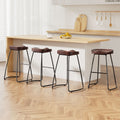 Artiss 4x Bar Stools Tractor Seat 65cm BA-TW-9090-H65-BKX4