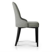 Artiss Dining Chairs Set of 2 Linen Fabric Grey BA-TW-V17-DIN5901-GYX2