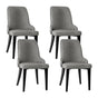 Artiss Dining Chairs Set of 4 Linen Fabric Grey BA-TW-V17-DIN5901-GYX4
