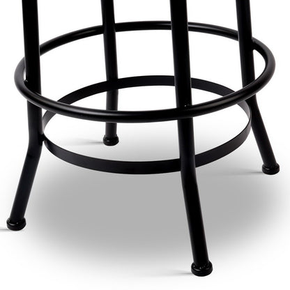 Artiss Bar Stools Adjustable Wood Chairs BA-TW-V17-T14134-BK