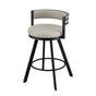 Artiss Bar Stool Swivel Kitchen Chair Metal PU Leather Counter Beige BA-TW-W0098-BG