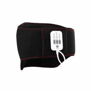 Livemor Back Massager for Sciatica Relief, Airbag Traction and Heat Lumbar Support Belt, 124cm BACK-MASSAGER-BELT-BK