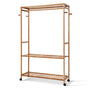 Artiss Wardrobe Clothes Rack Airer Coat Stand Hanger 165cm BAM-B-HANGER-904-NT