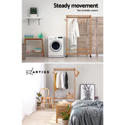 Artiss Wardrobe Clothes Rack Airer Coat Stand Hanger 165cm BAM-B-HANGER-904-NT