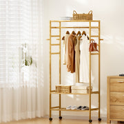 Artiss Clothes Rack Wardrobe Coat Stand 169cm BAM-C-CR02-NT