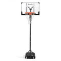 Everfit Portable Basketball Hoop Adjustable Pool Goal System Backyard 1.05M-2.1M BAS-HOOP-210-POOL-BK