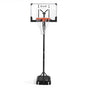 Everfit Portable Basketball Hoop Adjustable Pool Goal System Backyard 1.05M-2.1M BAS-HOOP-210-POOL-BK