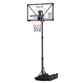 Everfit Portable Basketball Hoop System Adjustable Full Foldable Stand 2.07m BAS-HOOP-210FOLD-BK