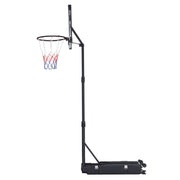 Everfit Portable Basketball Hoop System Adjustable Full Foldable Stand 2.07m BAS-HOOP-210FOLD-BK